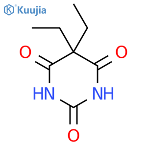 Diethylmalonylurea structure