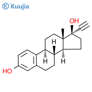 Ethinylestradiol structure