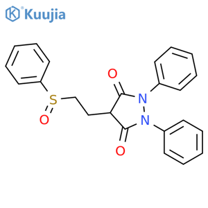 Sulfinpyrazone structure