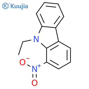 9H-Carbazole, 9-ethyl-1-nitro- structure