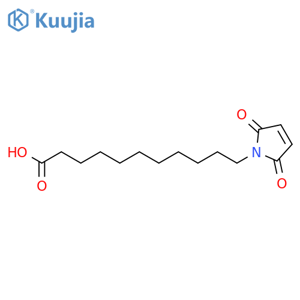 11-Maleimidoundecanoic acid structure