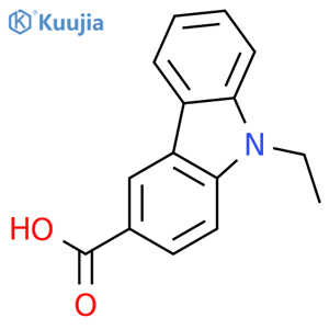 9-Ethyl-9H-carbazole-3-carboxylic Acid structure