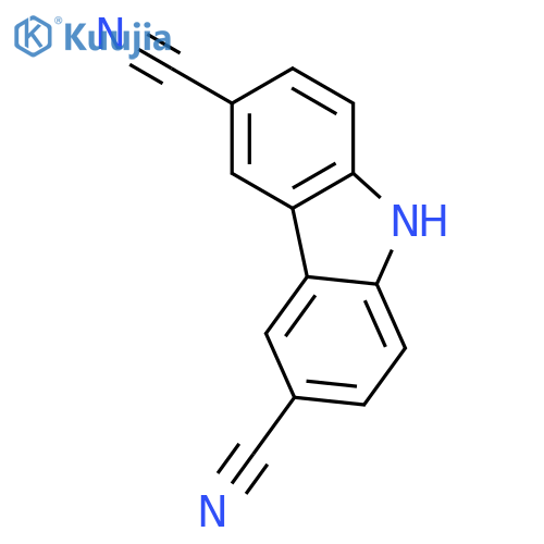 9H-Carbazole-3,6-dicarbonitrile structure