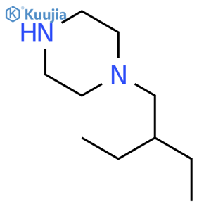 1-(2-Ethylbutyl)piperazine structure