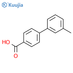 3'-Methyl1,1'-biphenyl-4-carboxylic Acid structure