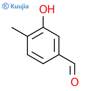 3-Hydroxy-4-methylbenzaldehyde structure