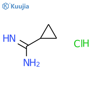 Cyclopropanecarboximidamide Hydrochloride structure