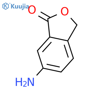 6-amino-1,3-dihydro-2-benzofuran-1-one structure