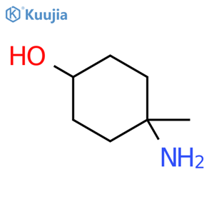 4-amino-4-methylcyclohexan-1-ol structure