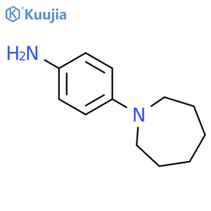 4-(azepan-1-yl)aniline structure