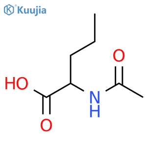 N-Acetyl-D-norvaline structure