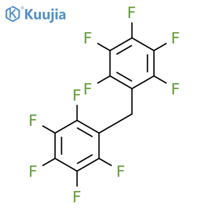 Bis(pentafluorophenyl)methane structure