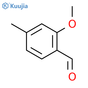 2-Methoxy-4-methylbenzaldehyde structure