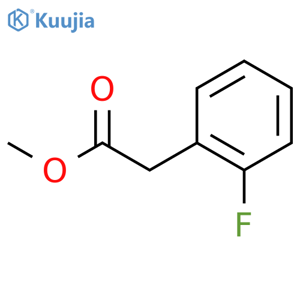 Methyl 2-(2-fluorophenyl)acetate structure