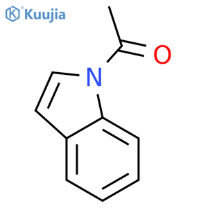 1-ACETYLINDOLE structure