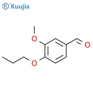 3-Methoxy-4-propoxybenzaldehyde structure