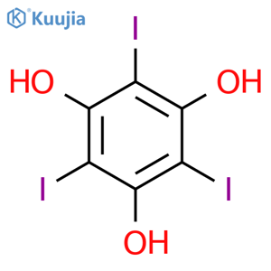 2,4,6-triiodobenzene-1,3,5-triol structure