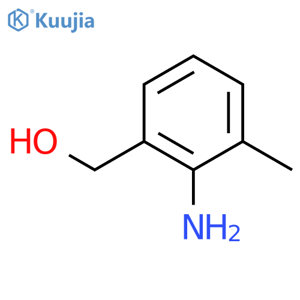 (2-Amino-3-methylphenyl)methanol structure