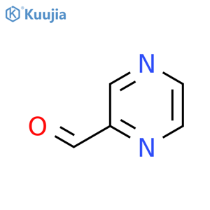 Pyrazine-2-carbaldehyde structure