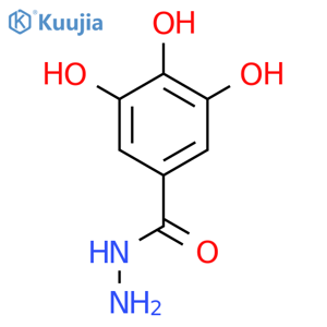 3,4,5-Trihydroxybenzohydrazide structure