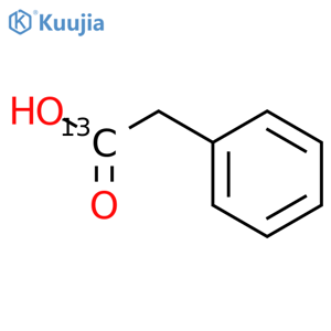 phenyl(acetic acid-1-13c) structure