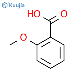 2-Methoxybenzoic acid structure