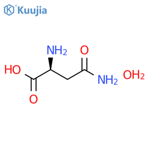 D-(-)-Asparagine Monohydrate structure