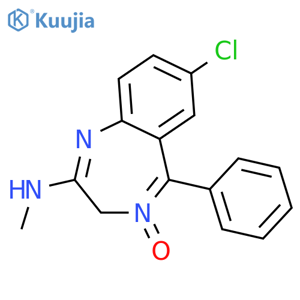 chlordiazepoxide structure