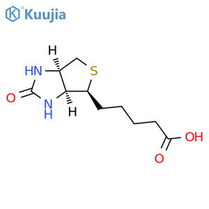 D-Biotin structure