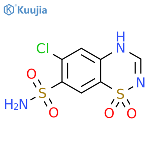 chlorothiazide structure