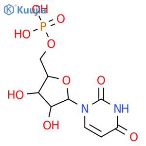 Uridine 5'-Monophosphate structure