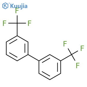 3,3'-Bis(trifluoromethyl)-1,1'-biphenyl structure