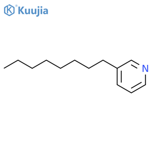 3-Octylpyridine structure