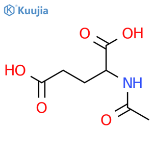 2-Acetamidopentanedioic acid structure