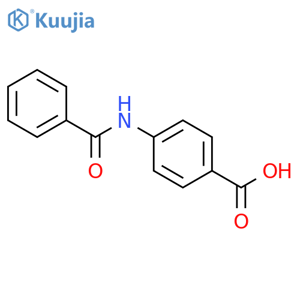 p-(Benzoylamino)benzoic Acid structure