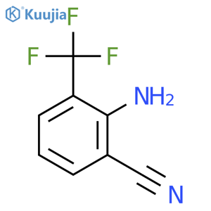 2-Amino-3-(trifluoromethyl)benzonitrile structure