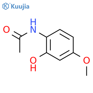 N-(2-Hydroxy-4-methoxyphenyl)acetamide structure