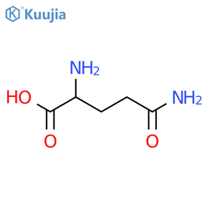 DL-Glutamine structure