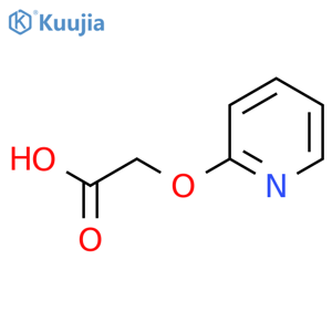 2-(Pyridin-2-yloxy)acetic acid structure