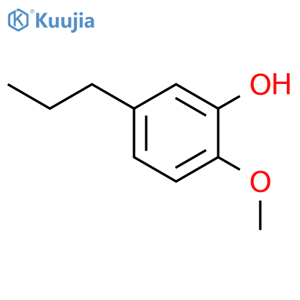 2-methoxy-5-propylphenol structure