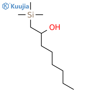 2-Octanol, 1-(trimethylsilyl)- structure