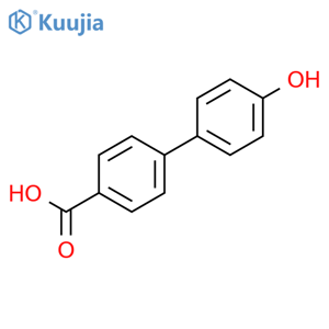 4-(4-Hydroxyphenyl)benzoic acid structure