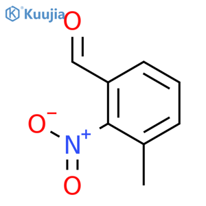 3-Methyl-2-nitrobenzaldehyde structure