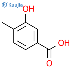 3-Hydroxy-4-methylbenzoic acid structure