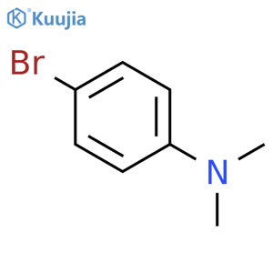 4-Bromo-N,N-dimethylaniline structure