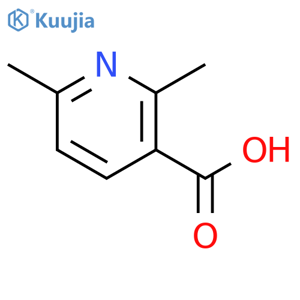 2,6-Dimethylnicotinic acid structure