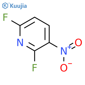 2,6-Difluoro-3-nitropyridine structure