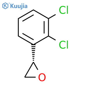 (2S)-2-(2,3-dichlorophenyl)oxirane structure