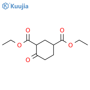 1,3-Cyclohexanedicarboxylic acid, 4-oxo-, diethyl ester structure