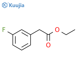 Ethyl 2-(3-fluorophenyl)acetate structure